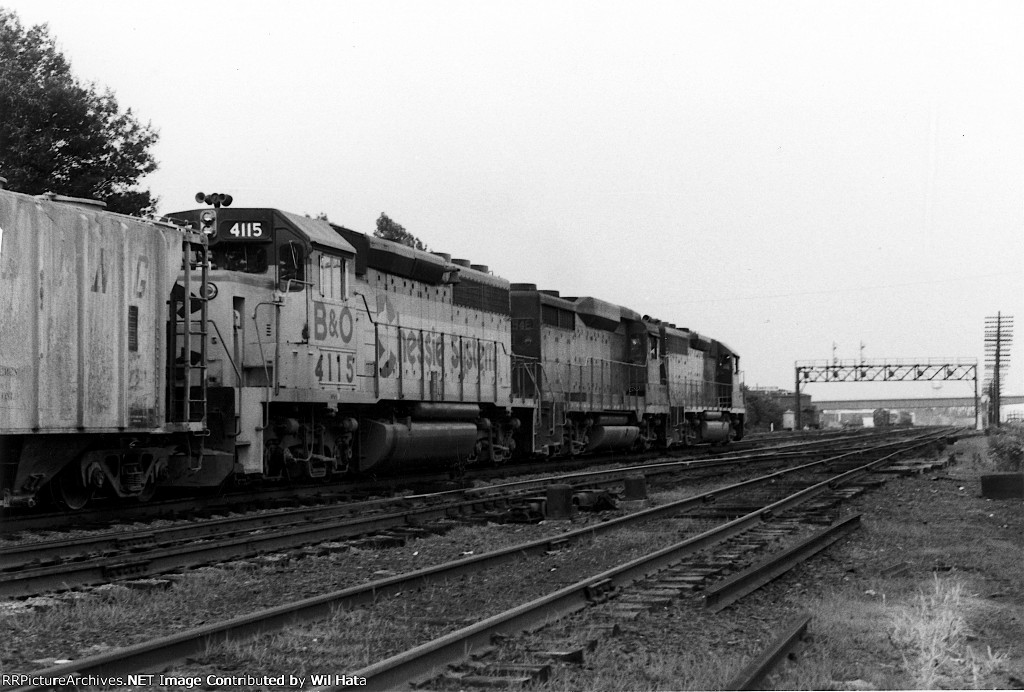 B&O GP40-2 4115